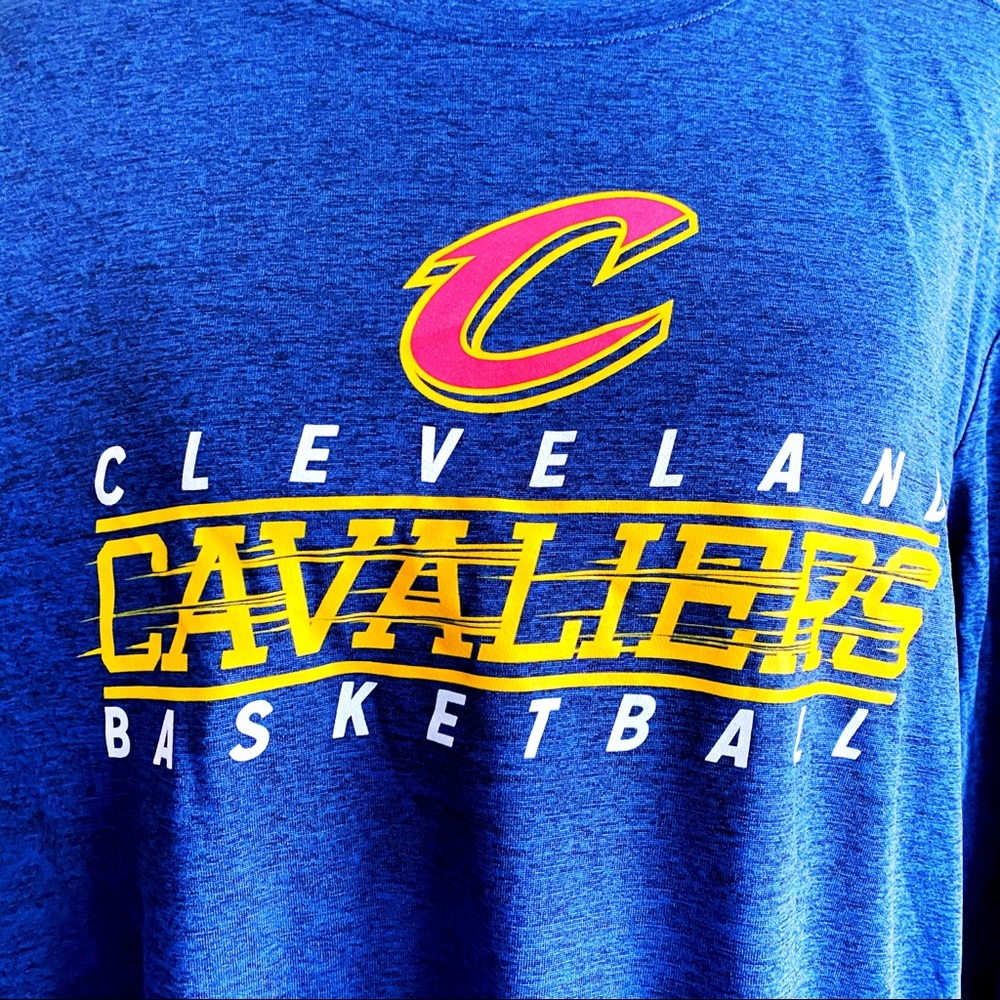NBA Cleveland Cavaliers Cavs Basketball Shirt Blue - Picture 1 of 5